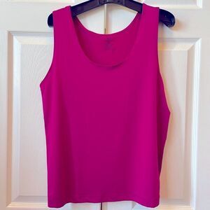 Vibrant Pink Sleeveless Top Size 2X NWT